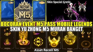 BOCORAN EVENT M5 PASS MOBILE LEGENDS 2023! CARA DAPATKAN SKIN YU ZHONG M5 DAN PRIME MURAH