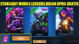 CARA DAPATKAN STARLIGHT MEMBER CARD MLBB BULAN APRIL 2022 GRATIS!!! SKIN STAR BALMOND BIORID