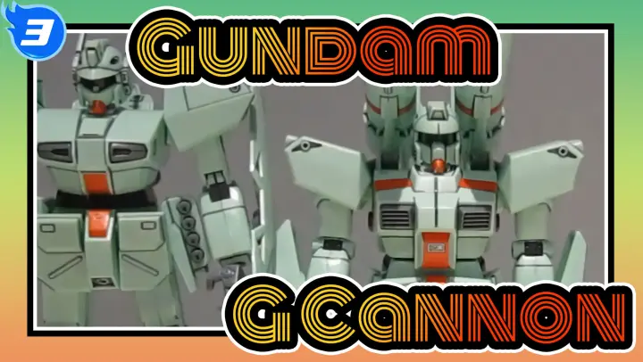 [Gundam] BANDAI Old Set 1/100 Gundam F91| G Cannon_3