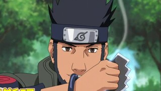 [Naruto Characters 33] A wise and brave hero, Asuma Sarutobi holds the wind blade and protects the f