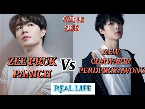 Zee Pruk Panich x New Chawarin Perdpiriyawong (cutie pie) | Real life, Birthday, Age, career & fact