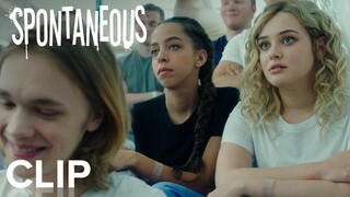 SPONTANEOUS | "You Have All of Our Thoughts and Prayers" Clip | Paramount Movies