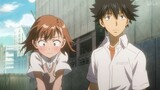 Why is Misaka acting like a little girl in front of Touma? Hehe~