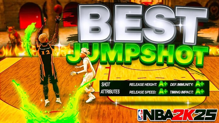 BEST  A+ JUMPSHOTS ON NBA 2K25! JUMPSHOTS FOR ALL HEIGHTS IN NBA 2K25! NEVER MISS OPEN AGAIN!