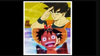 Son Goku VS Monkey D.Luffy (Dragon Ball VS One Piece) #shorts