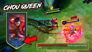 S.T.U.N CHOU + BRAXY BUILD = HACK DAMAGE (ENEMY REPORT)! 💎 SKIN GIVEAWAY - MLBB