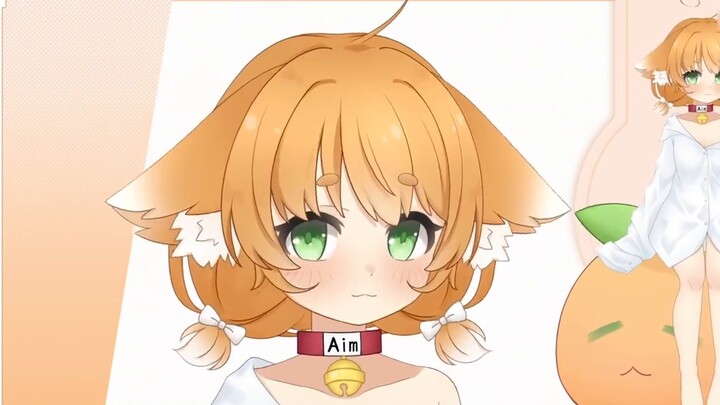 【Model Live2D Gratis】Saya mengambil seekor kucing oranye kecil dan membawanya pulang! ! !