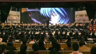 Open "Detective Conan" and "A Cruel Angel's Thesis" with a brass band!