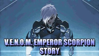 THE STORY BEHIND GUSION'S V.E.N.O.M. EMPEROR SCORPION SKIN 😱 MOBILE LEGENDS COMICS