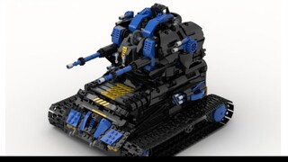 A tank that can't be deformed is not a good tank! Made with LEGO MOC-9527