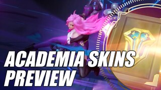 Academia Skins Preivew - Wild Rift