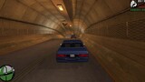 It turns out that there are such modern tunnels in the countryside of San Andreas