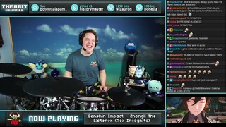 The8BitDrummer plays "Zhongli: The Listener (Rex Incognito) with I WILL HAVE ORDER" | Genshin Impact