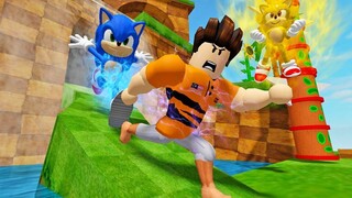 Horangi Lumba Lari Dengan Sonic!!! [Sonic Speed Simulator] (Roblox Malaysia)
