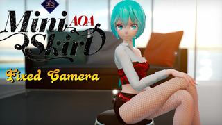 MMD AOA - มินิสเกิร์ต (Queendom ver) Motion DL Fixed Camera