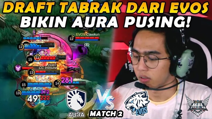 GAMEPLAY TAJAM DI PERLIHATKAN!! KILL BUKAN PENGARUH BUAT EVOSS!! - LIQUID VS EVOS MATCH 2