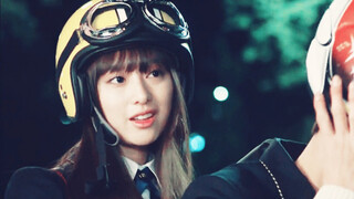 [When they put on helmets] Oh~ Don’t ask me to hold you tight, I won’t