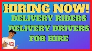 MOTORCYCLE DELIVERY RIDER | NOW HIRING | MAY 2020