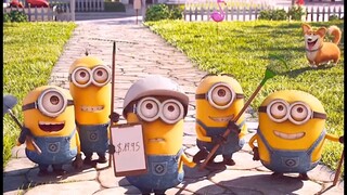 [Chú Minion cắt cỏ] Để mua một chiếc máy ép trái cây, Minion đã đến giúp ông già cắt cỏ để kiếm tiền