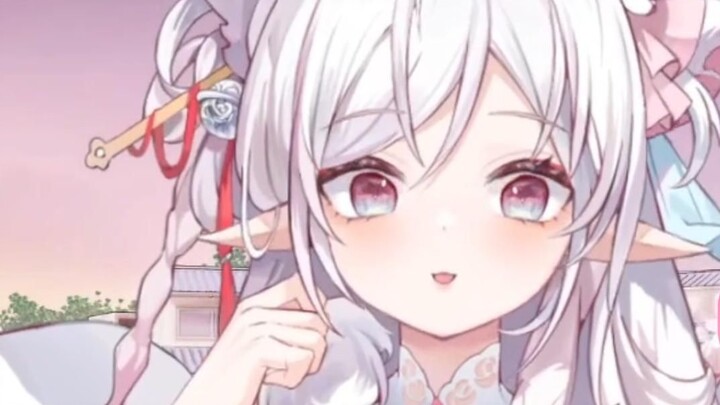 "New V Self-introduction" Hello everyone, I am the new fox girl Tao Susu ❤️