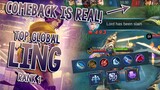 Epic Comeback! Lord Steal! Top 1 Global Ling by Hadess - Mobile Legends