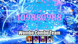 Kuki Shinobu Childe Beidou Yelan Wombo Combo Team - You Can't Resist This Satisfaction