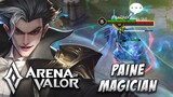 PAINE: MAGICIAN SKIN GAMEPLAY | HEROIC SKIN | 𝐍𝐄𝐖 𝐒𝐊𝐈𝐍 | Arena of Valor