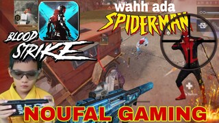 main bareng di game blood strike ketemu spiderman wow