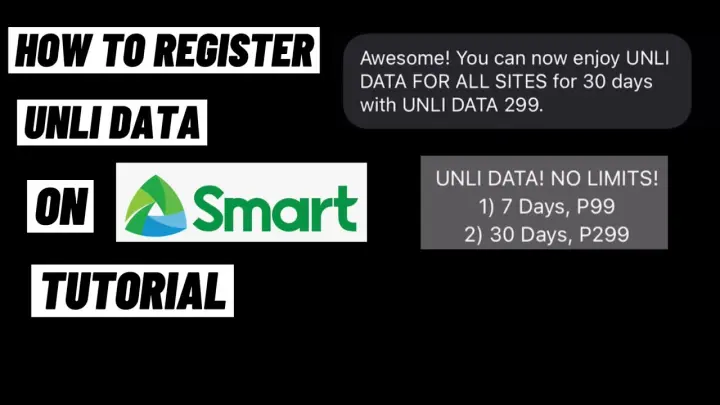 How To Register Unli Data on Smart Tutorial