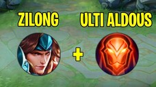 Zilong Dikasih Ulti Aldous Jadinya Begini!! Mobile Legends