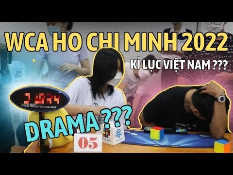 ❗Kỷ lục rubik Việt Nam bị phá vỡ bởi 1 bạn nữ !!! WCA HỒ CHÍ MINH WARM UP 2022 |#VLOG 8|| RUBIK BMT