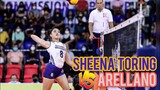 SHEENA TORING vs ARELLANO | Game Highlights | Shakey’s Super League 2022 | Women’s Volleyball