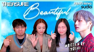 TREASURE - BEAUTIFUL Full Version REACTION!!! ❤️🙏🏼(Featuring Sudio NIO) | SIBLINGS REACT