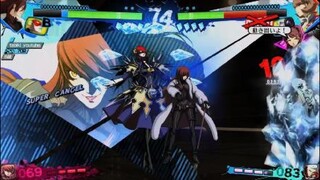 P4U2　世界1位美鶴　神業　80Hit9割オーバーコンボ