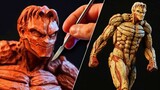【Sculpture】Make "Attack on Titan" Clay Statue of Armored Giant | Author: Dr. Garuda