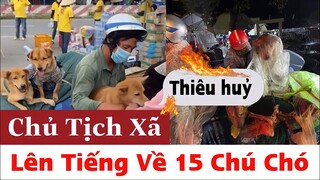 🔴 NÓNG: Chính Quyền Xã Nói Gì Khi Thiêu Hủy 15 Chú Chó | Đúng Hay Sai?