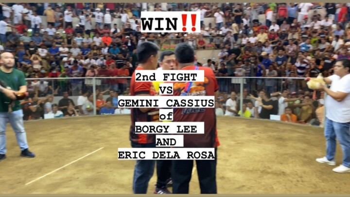 MAY 7 -6COCK BIG EVENT 2nd fyt RTD SKYWALKER vs GEMINI CASSIUS of BORGY LEE/ ERIC DELA ROSA