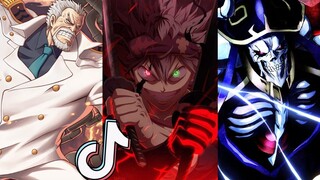BADASS ANIME MOMENTS TIKTOK Compilation Part 67 (Anime and Song Names)