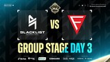 [FIL] M4 Group Stage Day 3 | BLCK VS FCON Tiebreaker