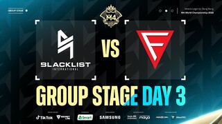 [FIL] M4 Group Stage Day 3 | BLCK VS FCON Tiebreaker