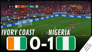 COTE D'IVOIRE 0-1 NIGERIA / Résumé • Simulation et loisirs de jeux vidéo