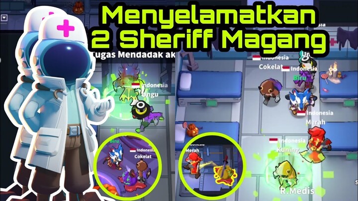 Epic Moment Dokter!!! 2 Dokter Nyeret 2 Mayat Sheriff Sekaligus!!! Menyelamatkan 2 Sheriff Magang🤣🤣🤣