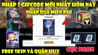 GiftCode Liên Quân | Nhập Full 2 CODE Mới Nhất Nhận Skin Hiếm Và Quân Huy Miễn Phí Cực Ngon