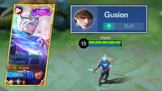 NEW GUSION BUFF IS HERE!! WELCOME TO THE META?