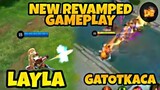 LAYLA AND GATOTKACA REVAMPED GAMEPLAY | Mobile Legends: Bang Bang!