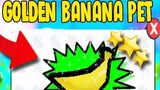We made the first GOLDEN BANANA in the history of Pet Simulator X!