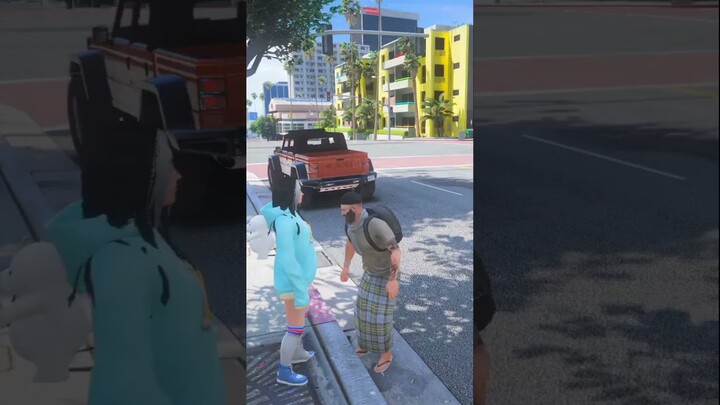 SOCIAL EKSPERIMEN JADI ORANG MISKIN DI GTA 5 ROLEPLAY #gta5 #keizerz #gta