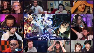 Genshin Impact 2.7 Trailer "Hidden Dreams in the Depths" - Reaction Mashup (Genshin Impact)