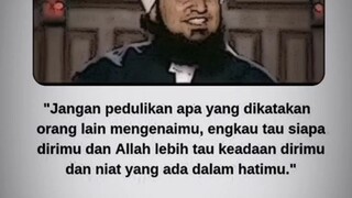 cukup Allah yg tau niat kita ☺️