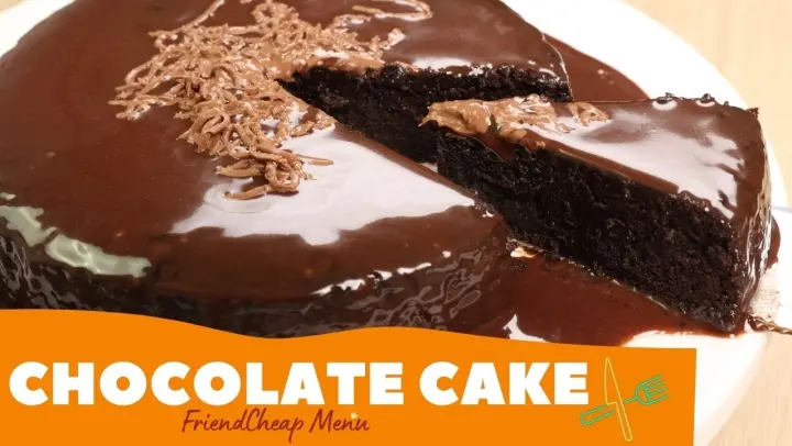 Chocolate Cake Recipe - NO BAKE